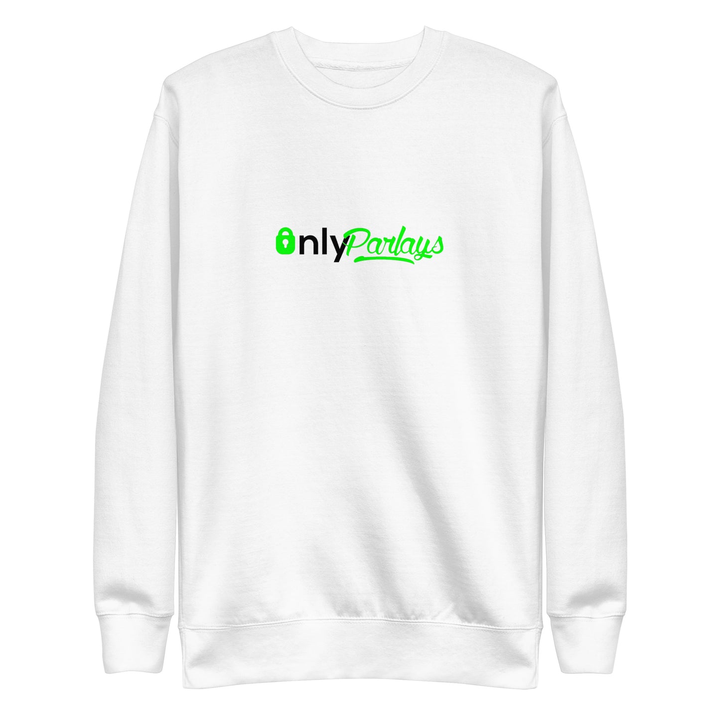 Premium Crewneck Sweatshirt - White